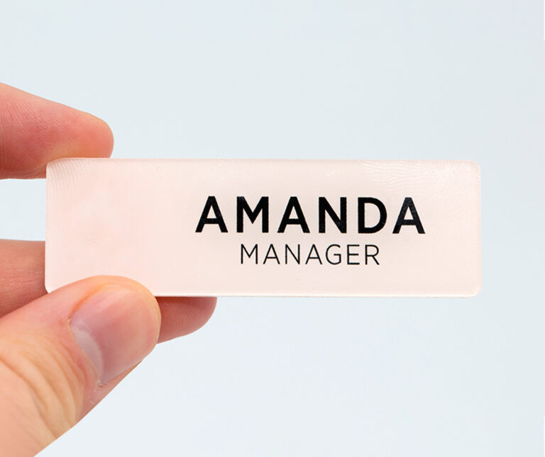 Acrylic Name Badges