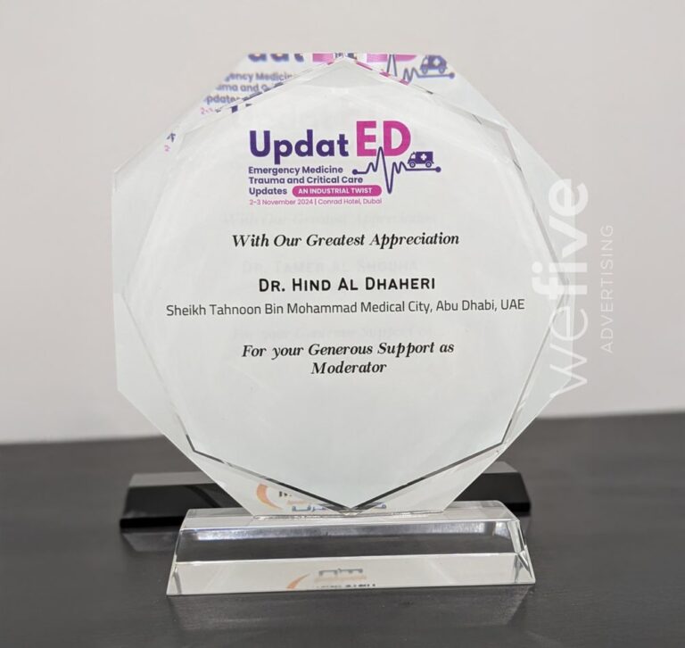 Crystal Trophy UAE