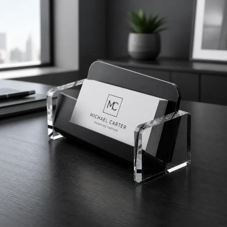Custom Acrylic Business Card Holders in Dubai, Ajman, Sharjah, Abu Dhabi, UAE