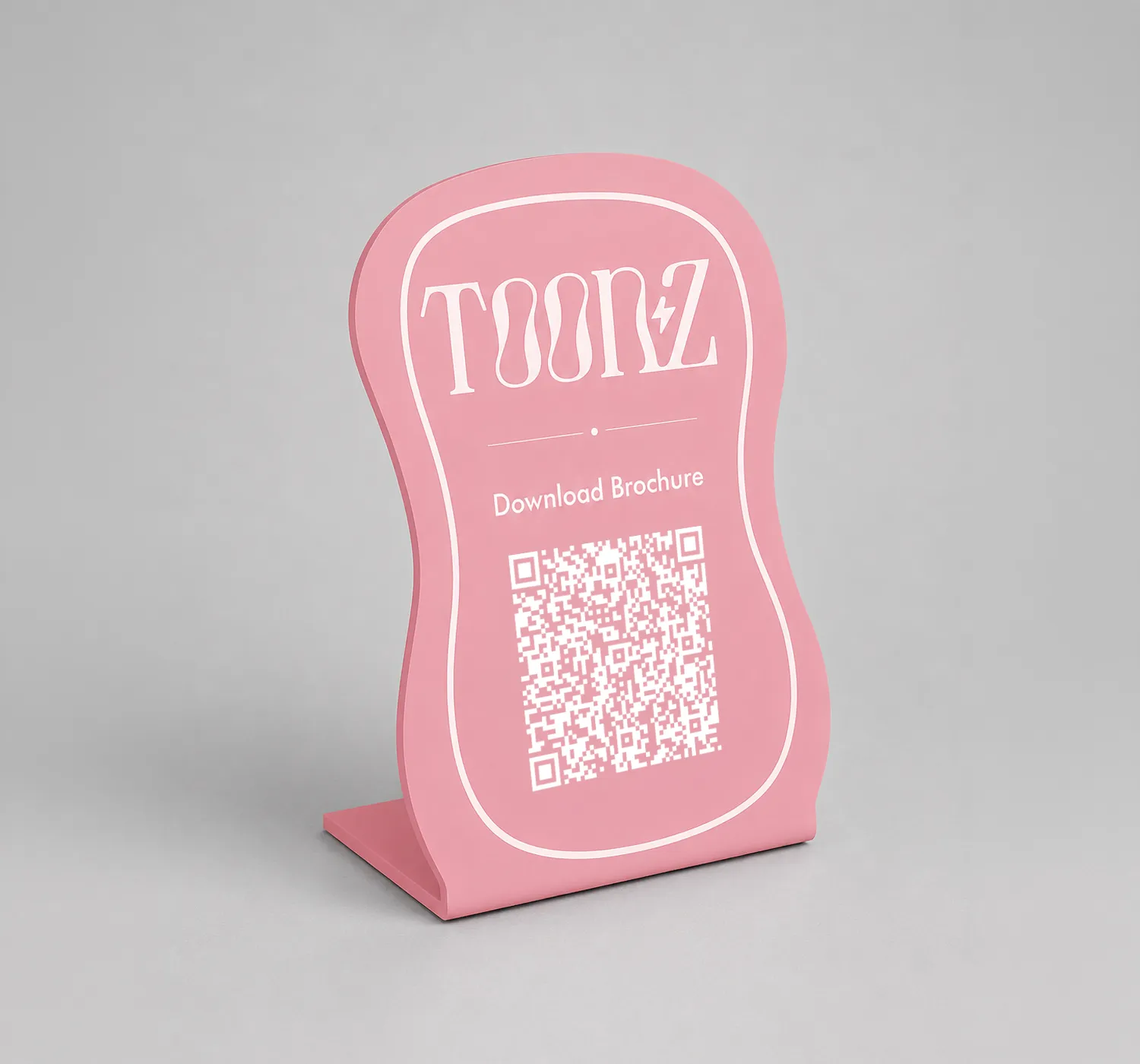 Acrylic Digital Brochure Stand