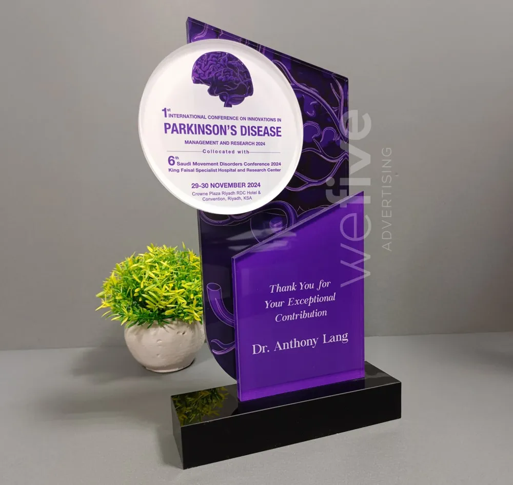 Acrylic Trophies in Ajman & UAE
