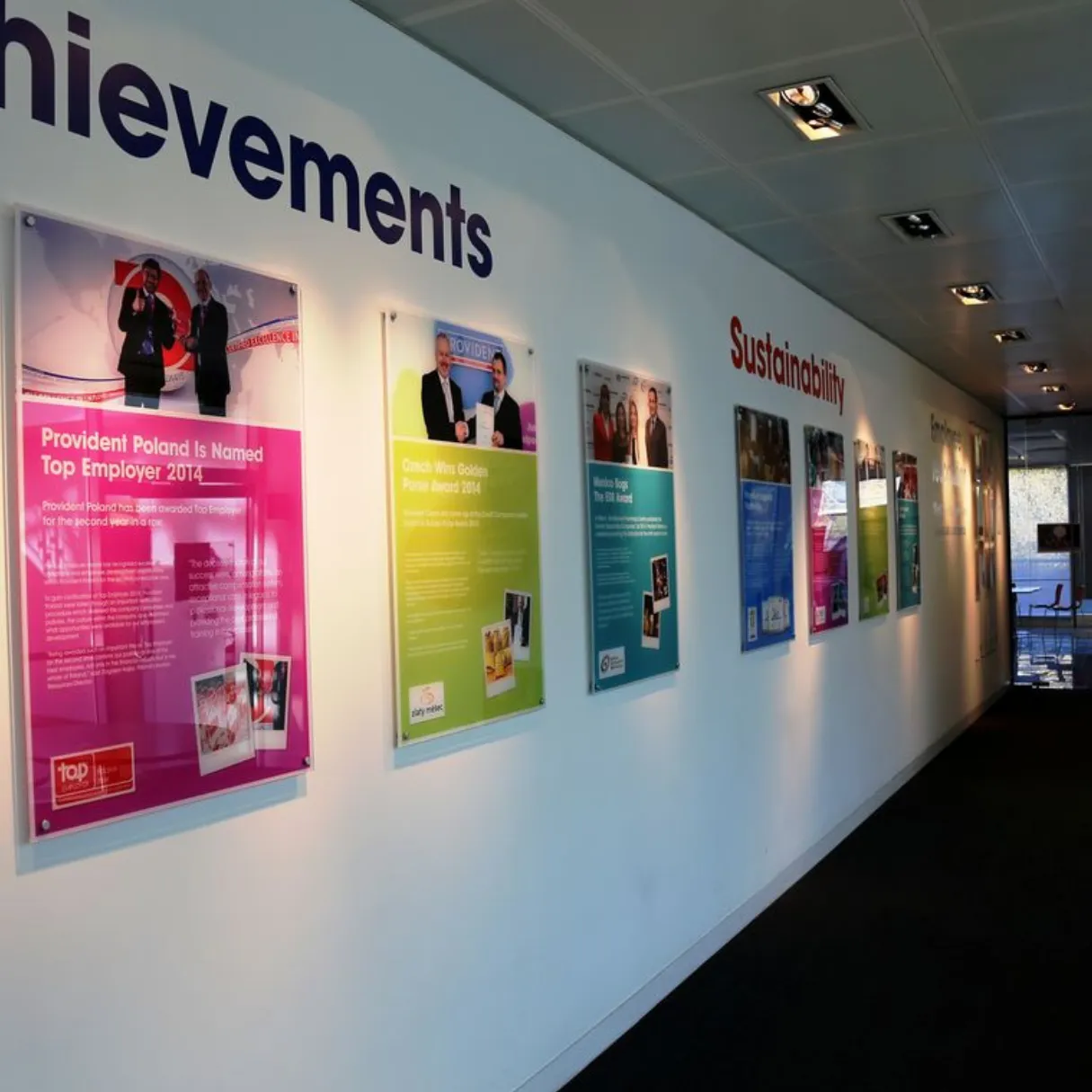 Custom Acrylic Wall-Mounted Displays in Dubai, Ajman, Sharjah, Abu Dhabi, UAE