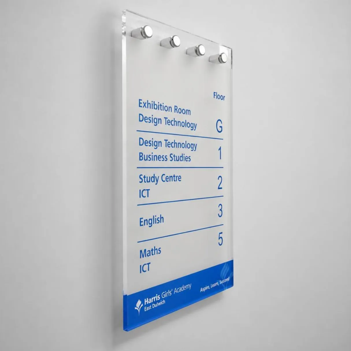 Custom Acrylic Wall-Mounted Displays in Dubai, Ajman, Sharjah, Abu Dhabi, UAE