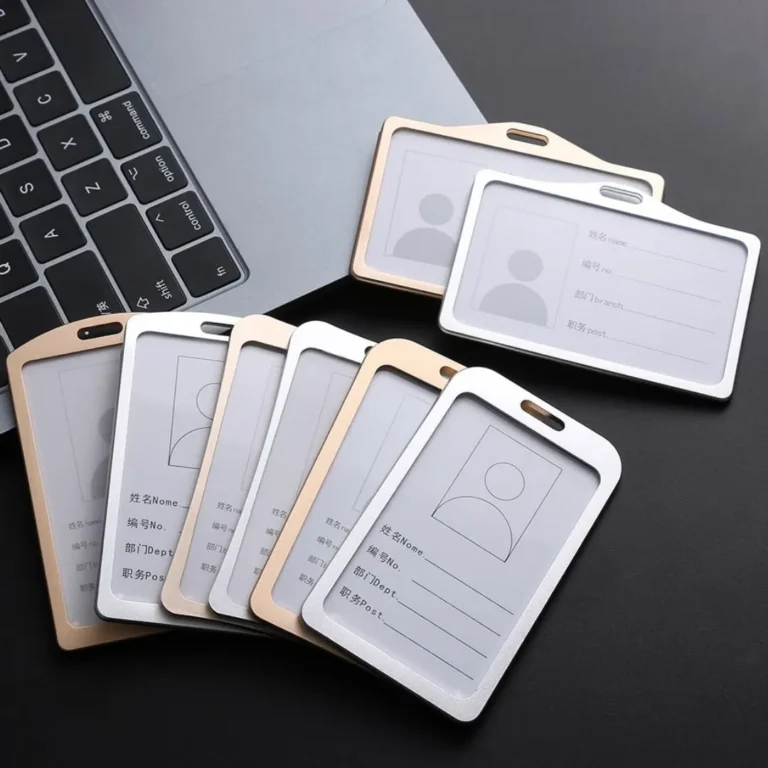 Aluminum ID Card Holder