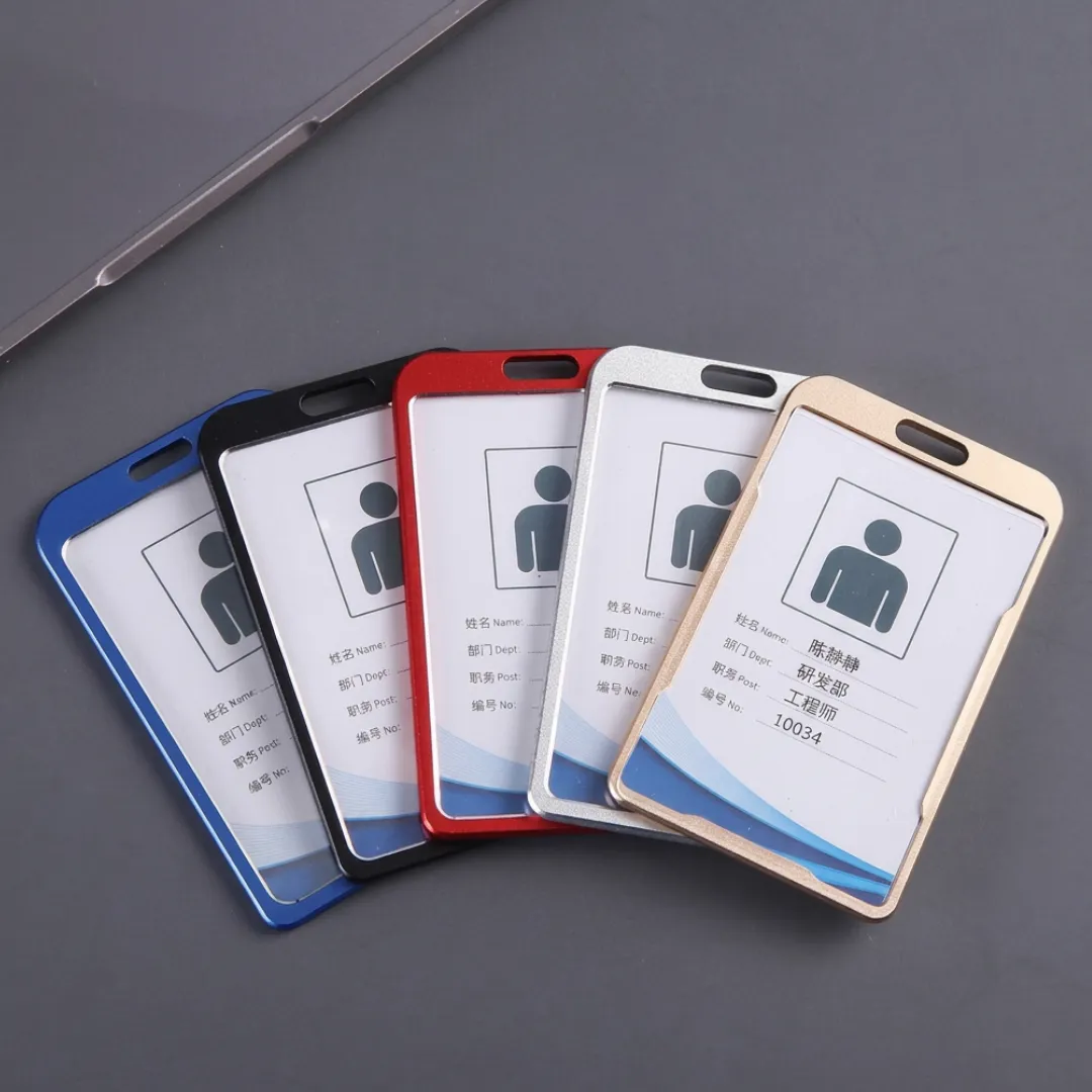 Aluminum ID Card Holder