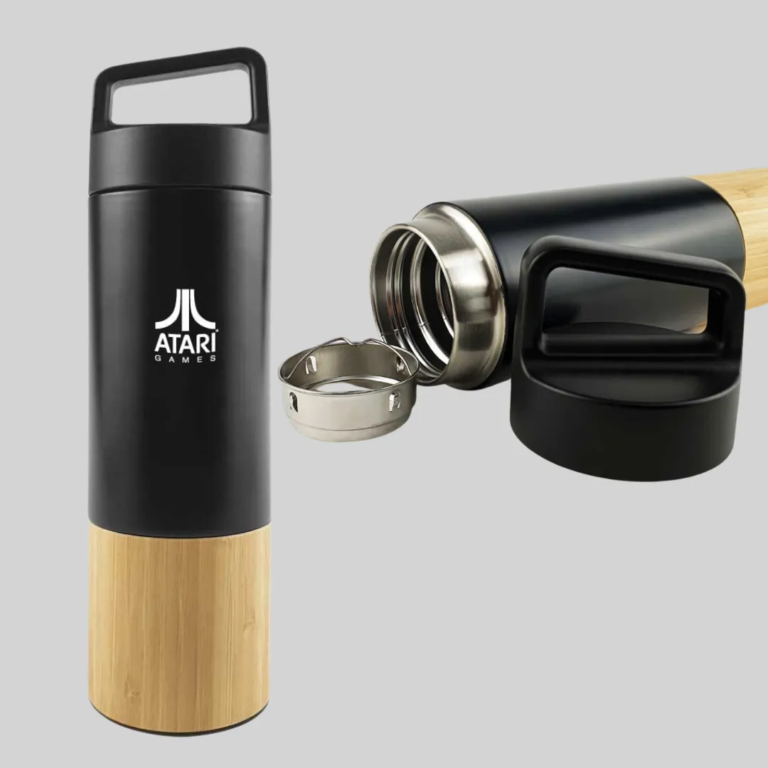 Personalized bamboo water bottle Abu Dhabi UAE