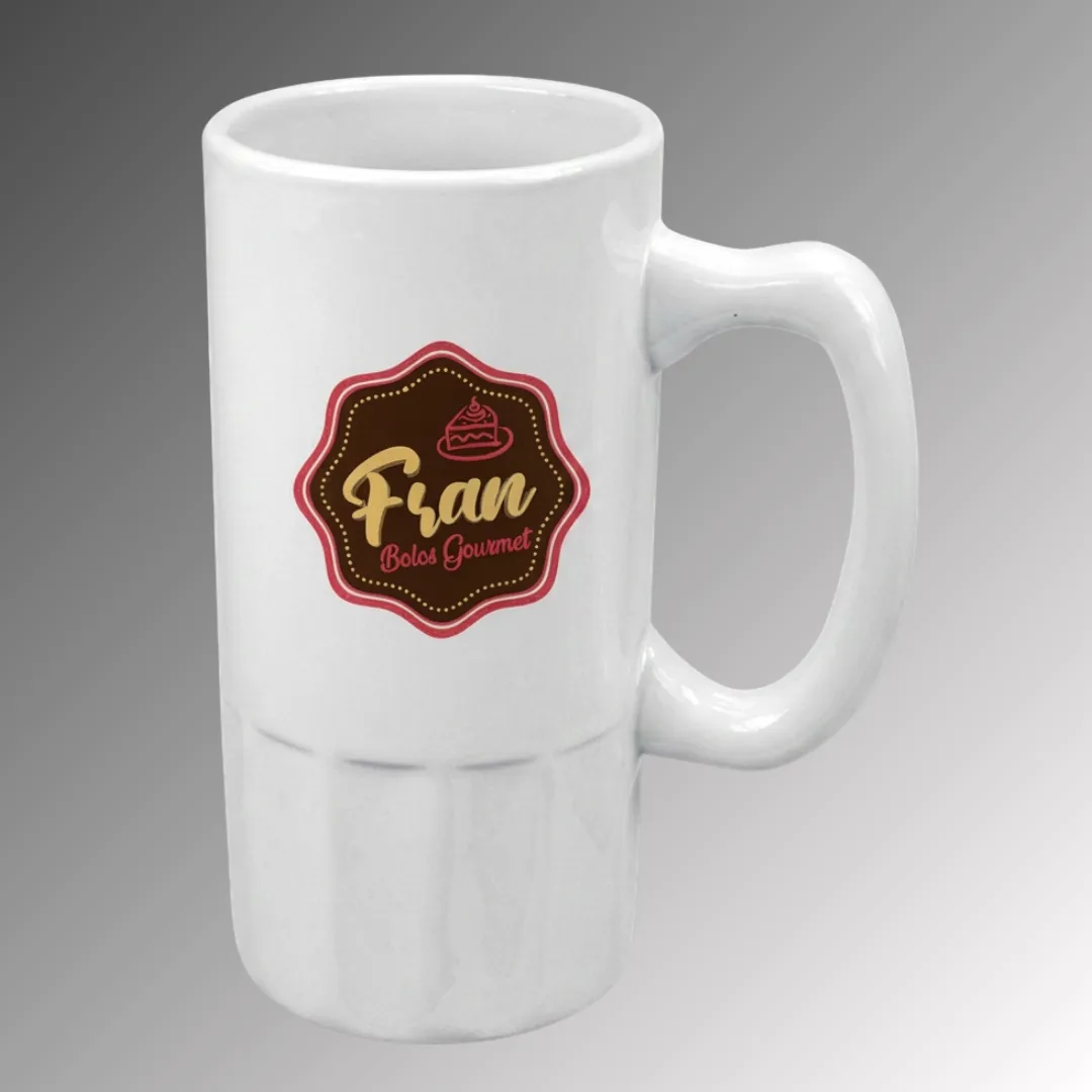 Personalized beer mug with Logo printing UAE