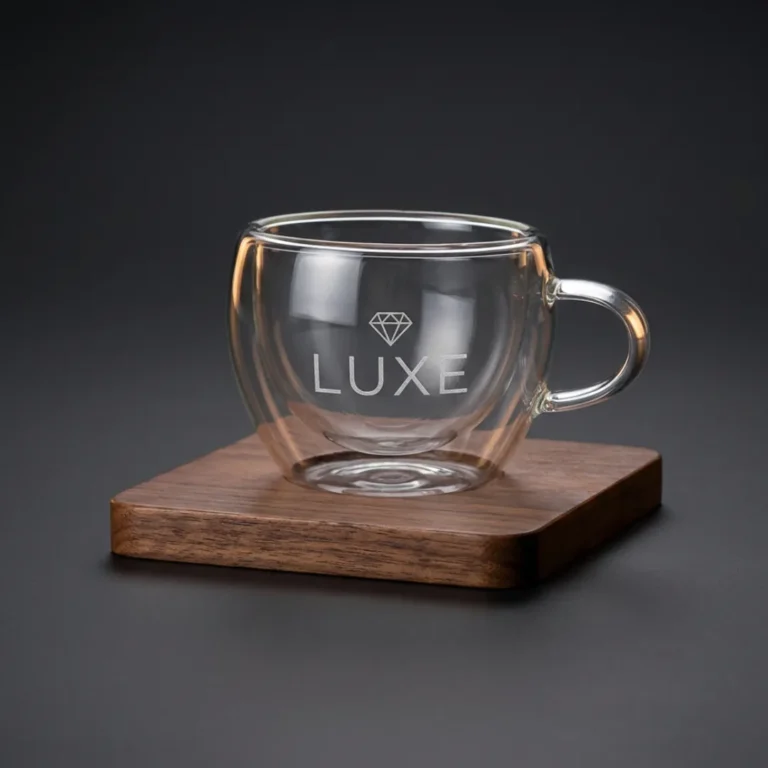 Personalized Glass coffee cups UAE