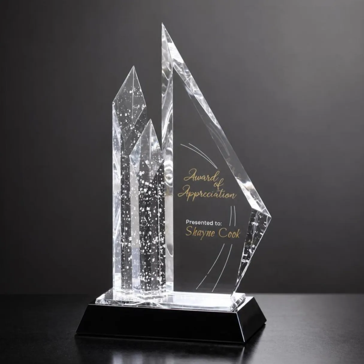 Custom Crystal Trophies & Awards Printing in Dubai, Ajman, Sharjah, Abu Dhabi, UAE