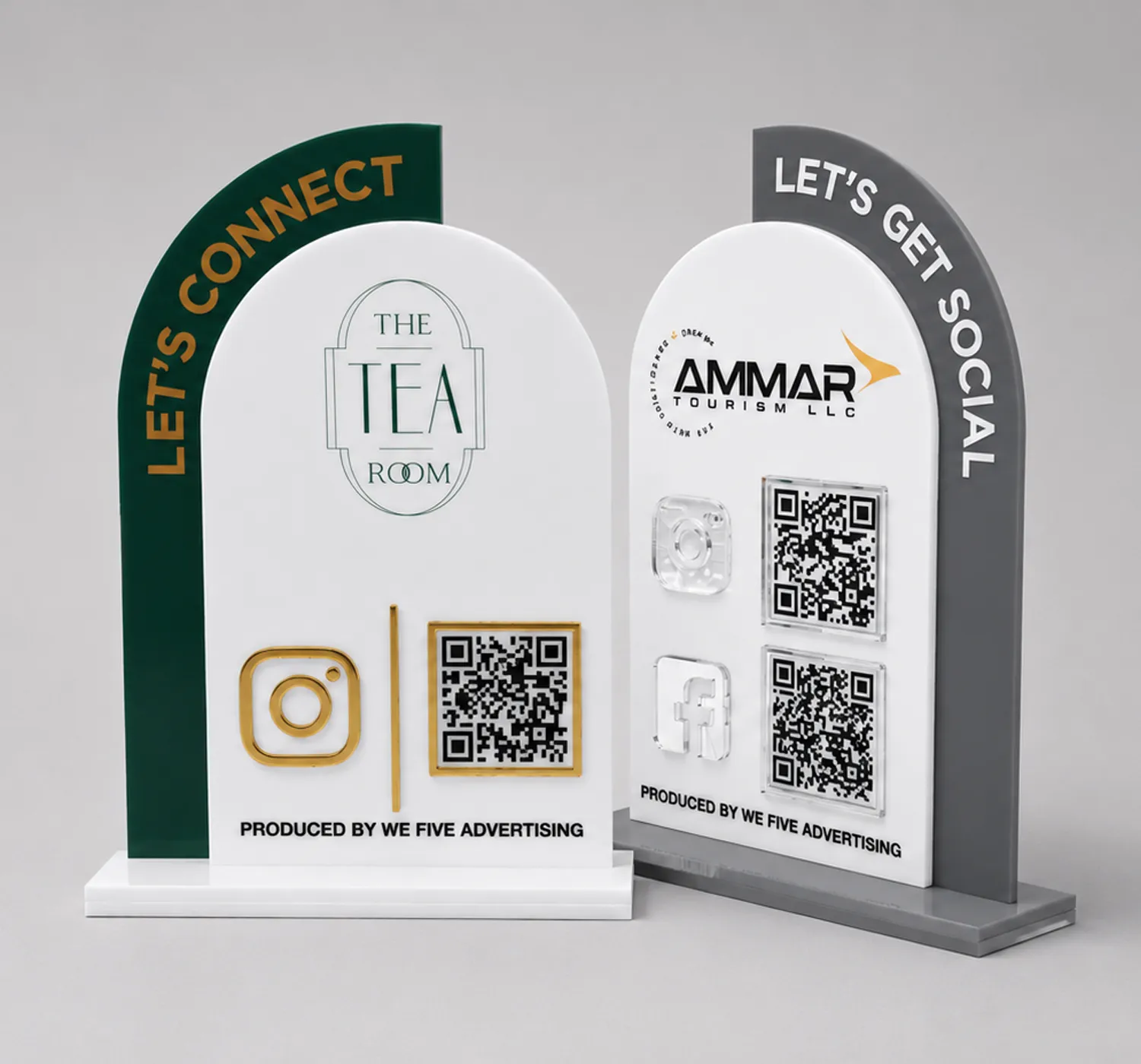 Custom Shape QR Code Stand