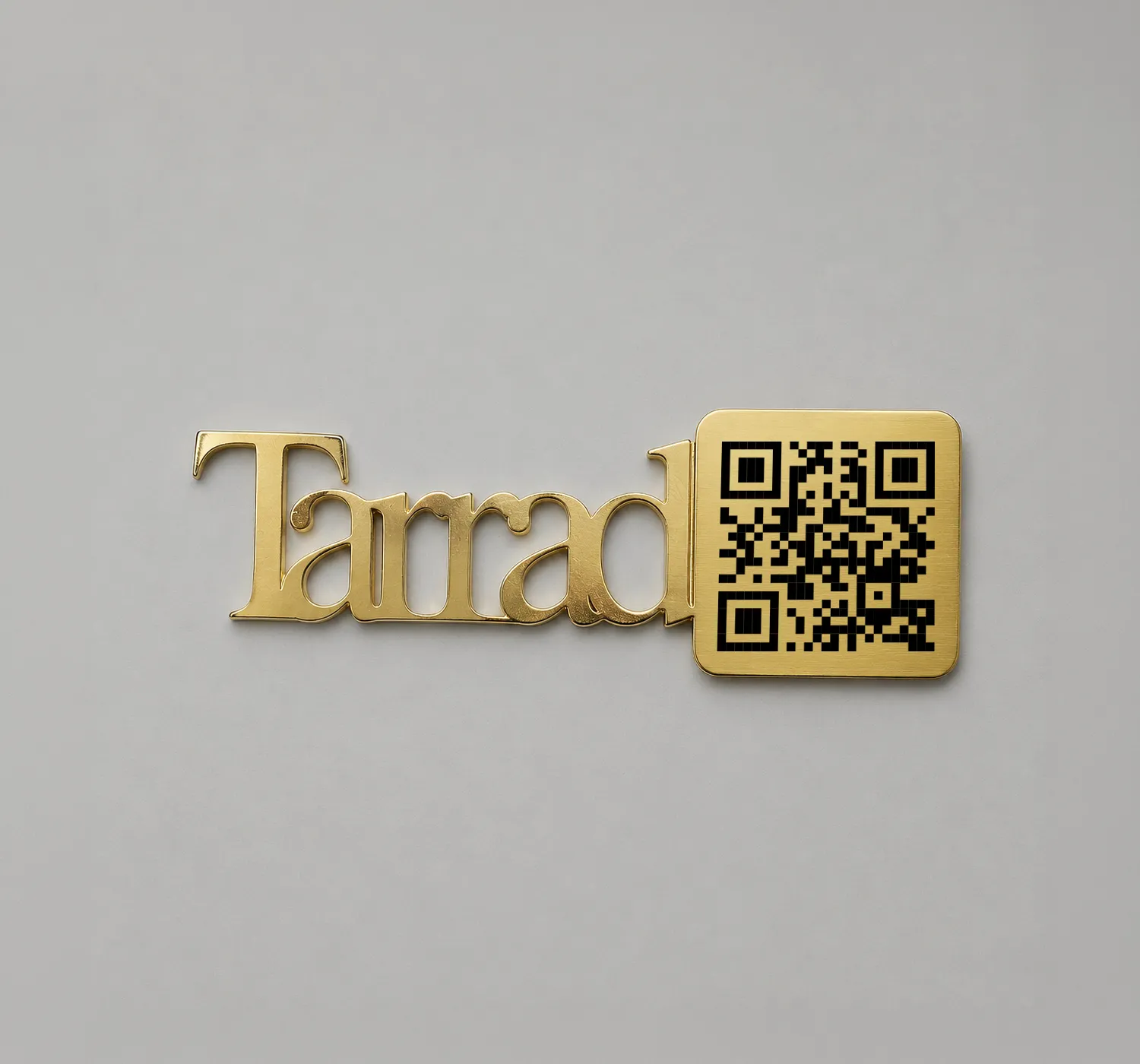Customized Metal QR Code Sign