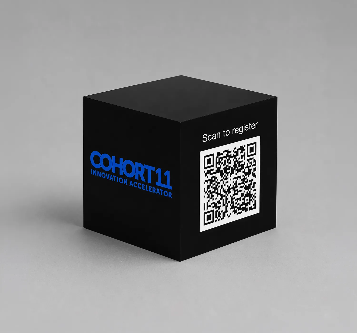 Event Registration QR Code Stand