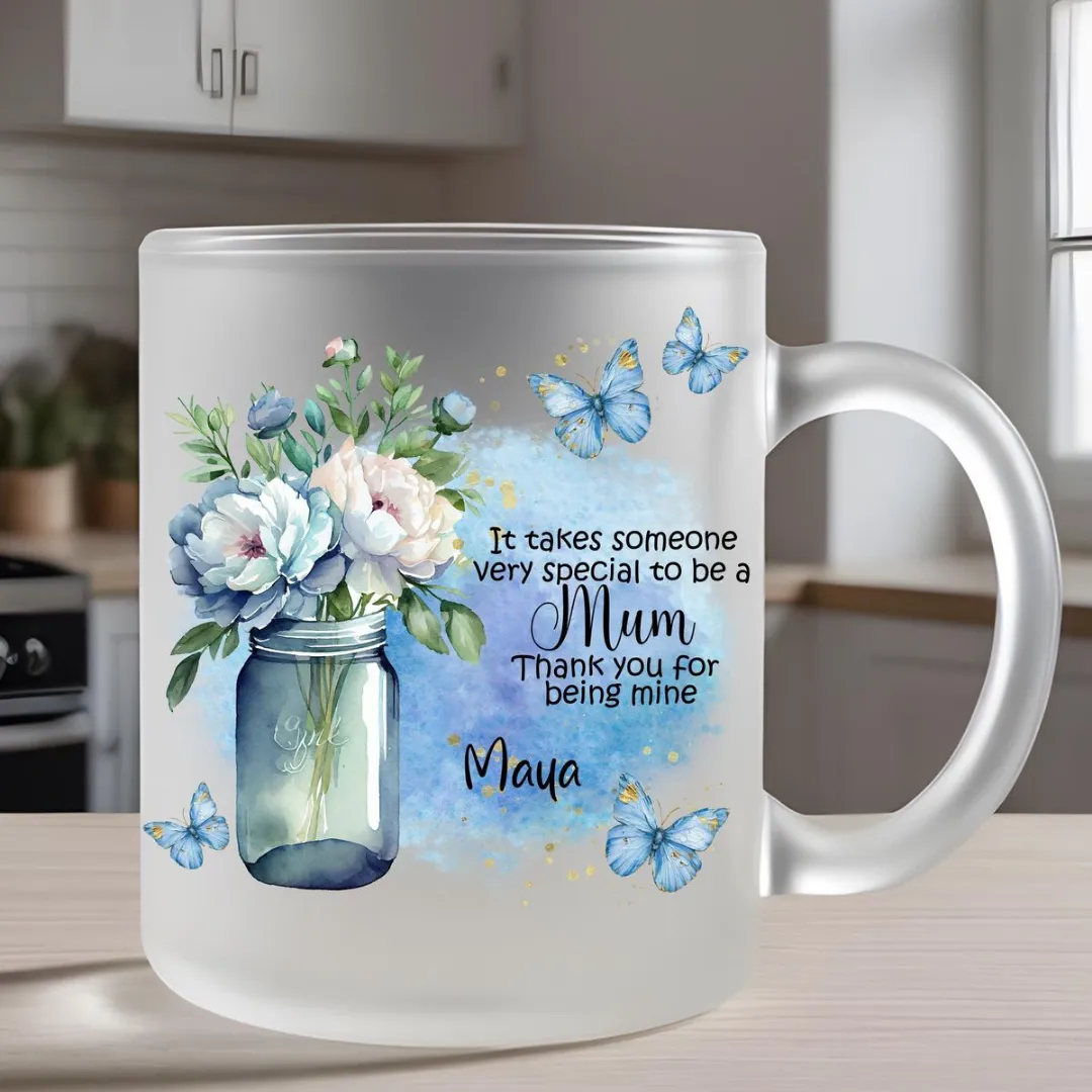 Customized glass mug printing Dubai Abu Dhabi UAE