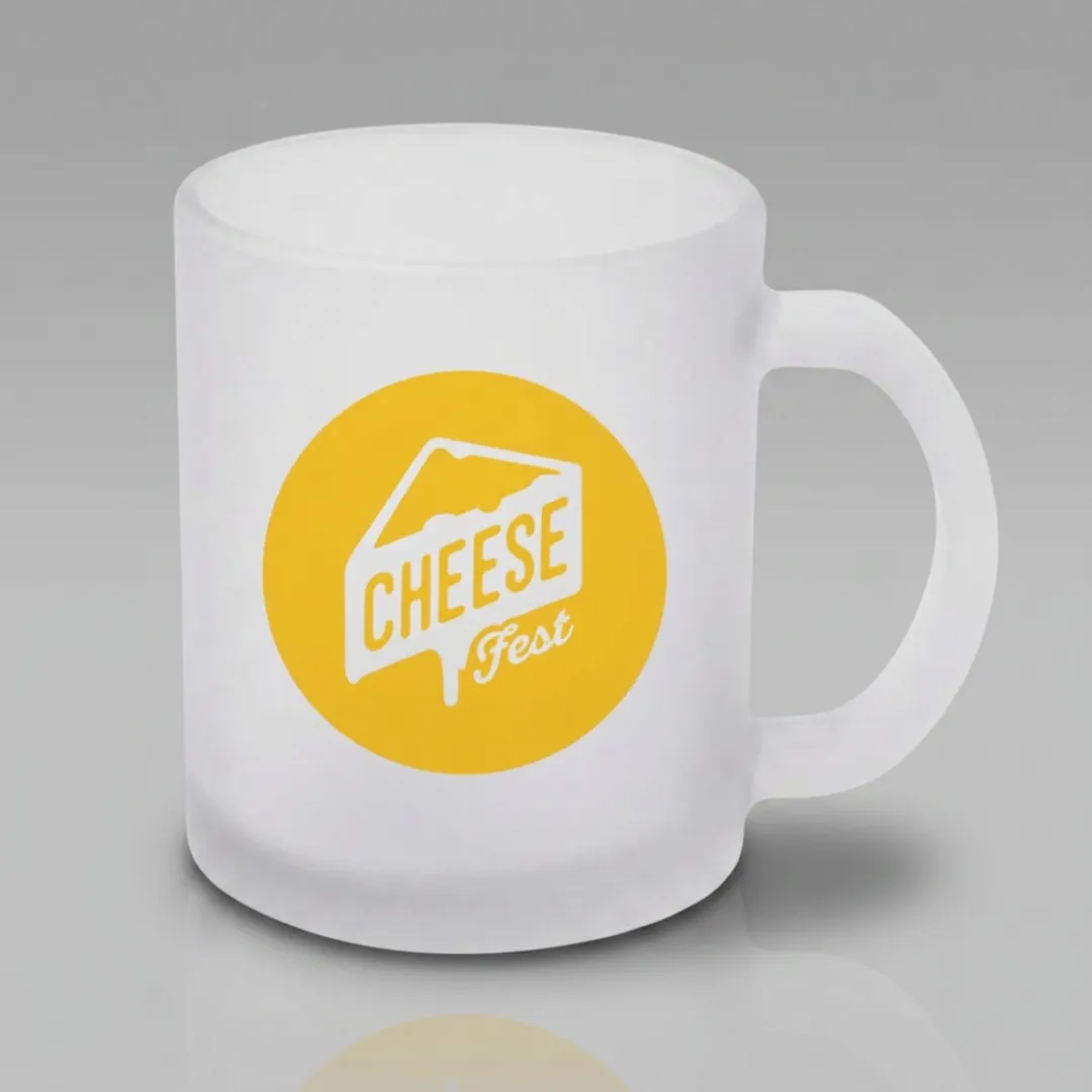 Custom glass mugs for events and exhibitions UAE