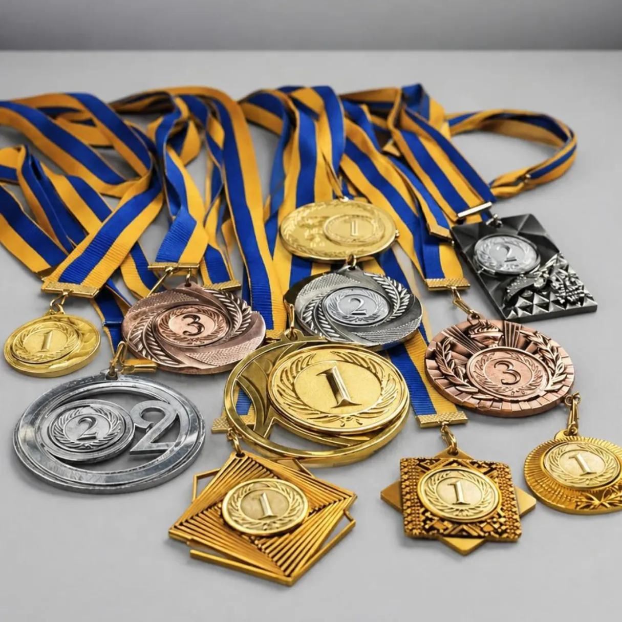 Custom Medals Printing in Dubai, Ajman, Sharjah, Abu Dhabi, UAE