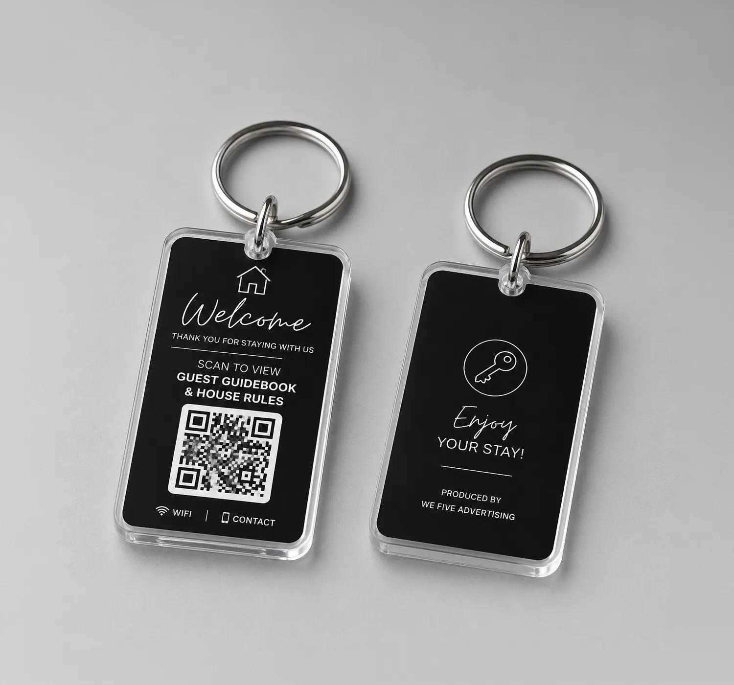 QR Code Key Chain