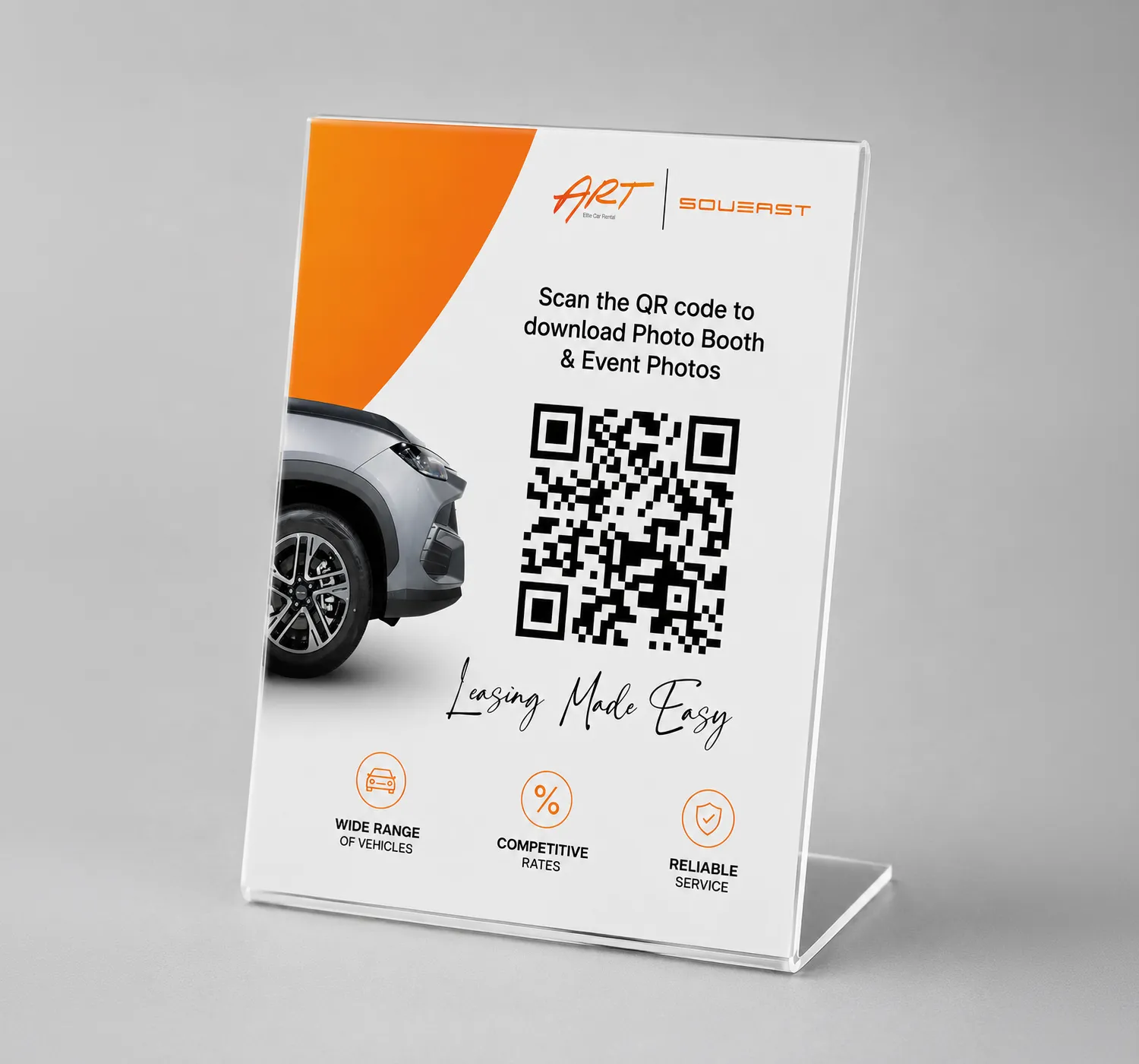 Retail & Promotion QR Code Stand