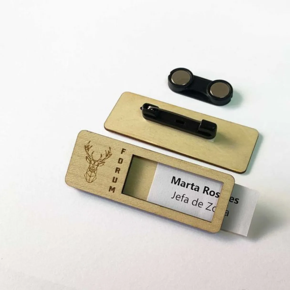 Custom Reusable Name Badges Printing in Dubai, Ajman, Sharjah, Abu Dhabi, UAE