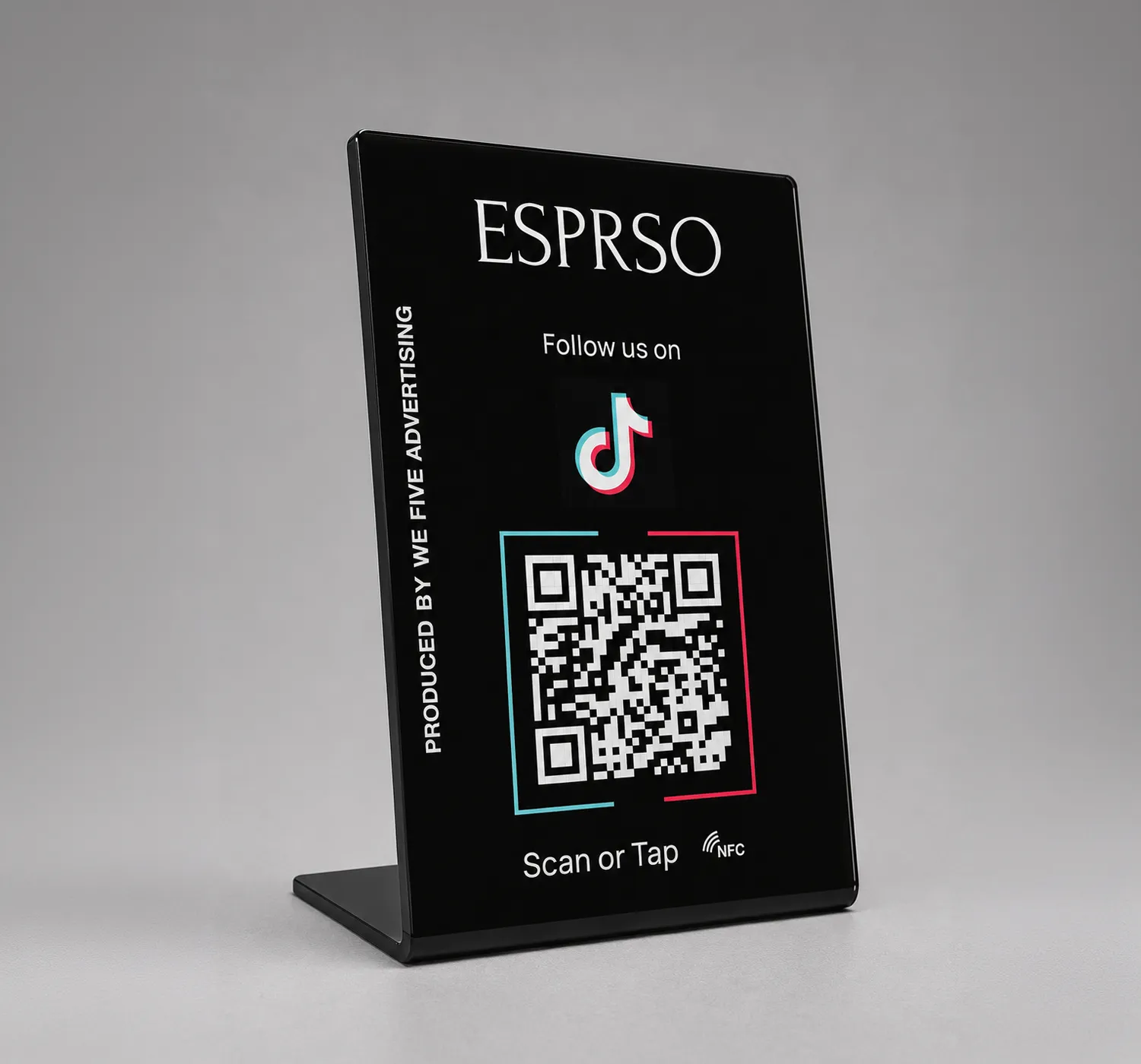 TikTok QR Code Stand