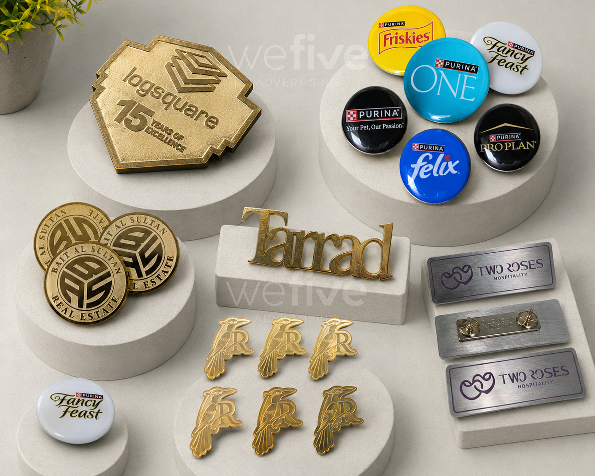 Metal Badges & Lapel Pins We Produce Daily
