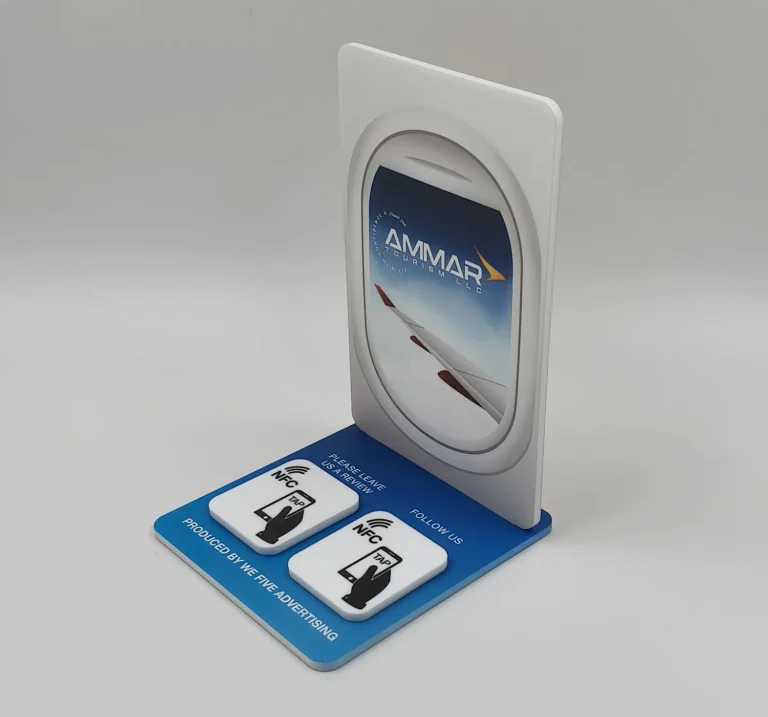 NFC Tap to Scan Stand