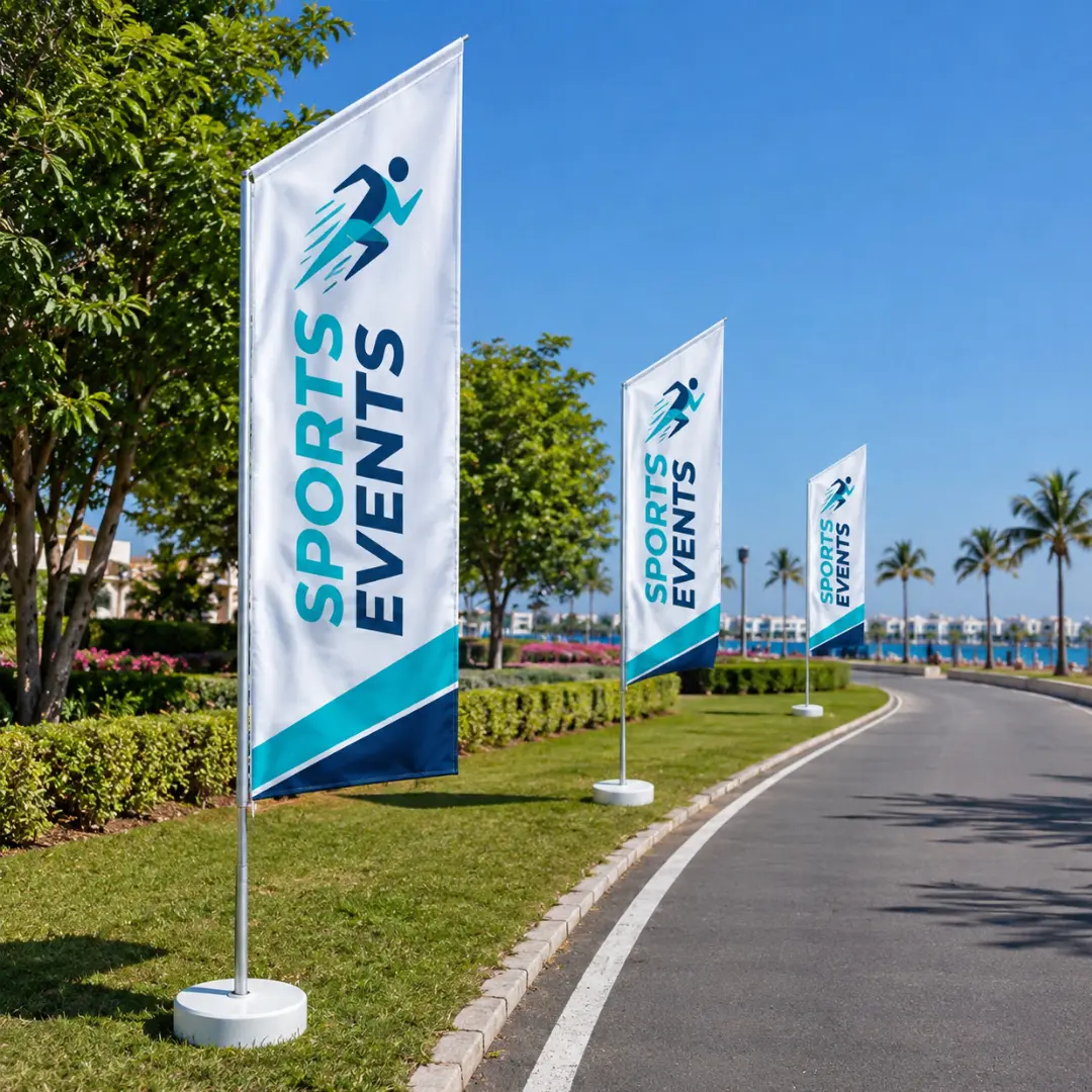 Blade Flags Feather Flags Dubai, Abu Dhabi, UAE