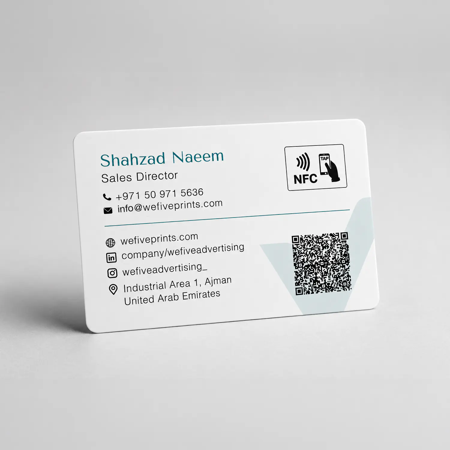 Digital Business Card (vCard) Stand