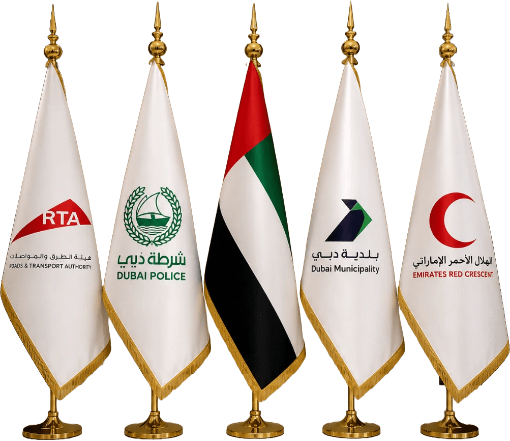 Event Conference Flags Printing in UAE