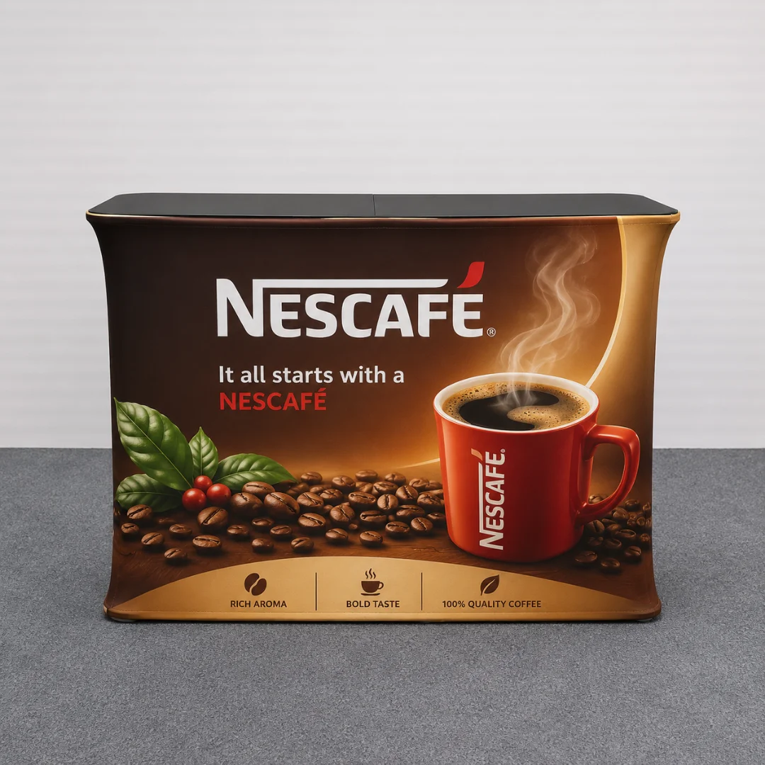 Custom made Exhibition Counter printing in Dubai - UAE