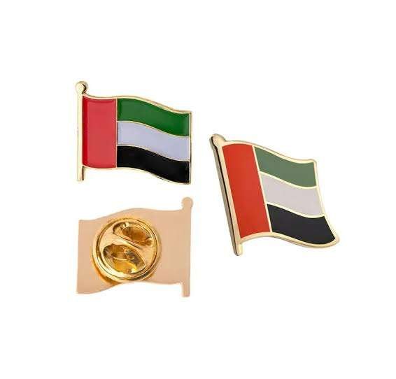 Flag Pins and National Day Badges