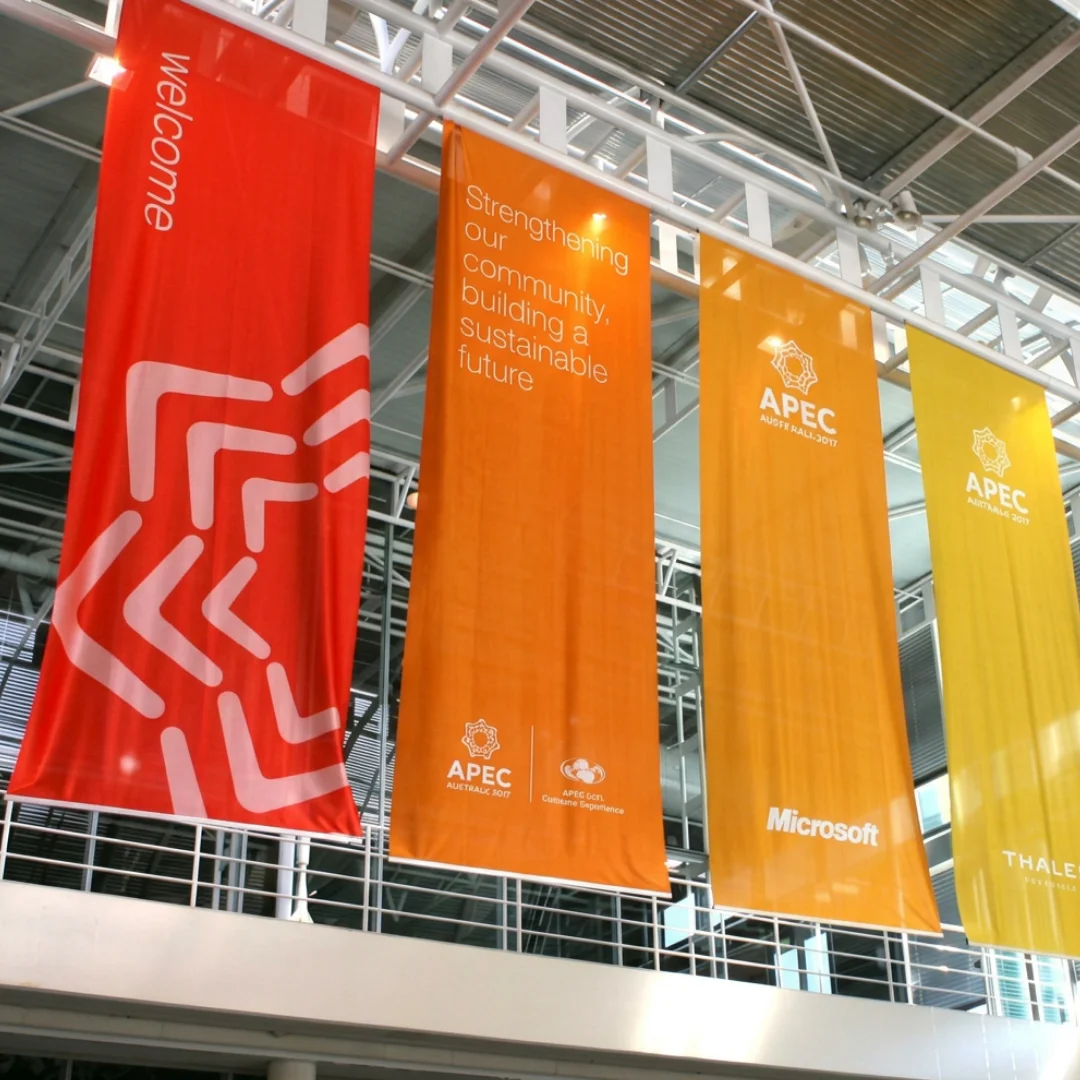 Custom Fabric Banner Printing in Abu Dhabi, UAE.