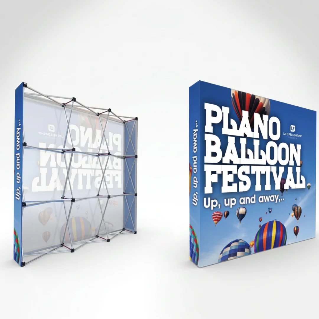Straight Pop Up Backdrop Printing in Dubai, UAE