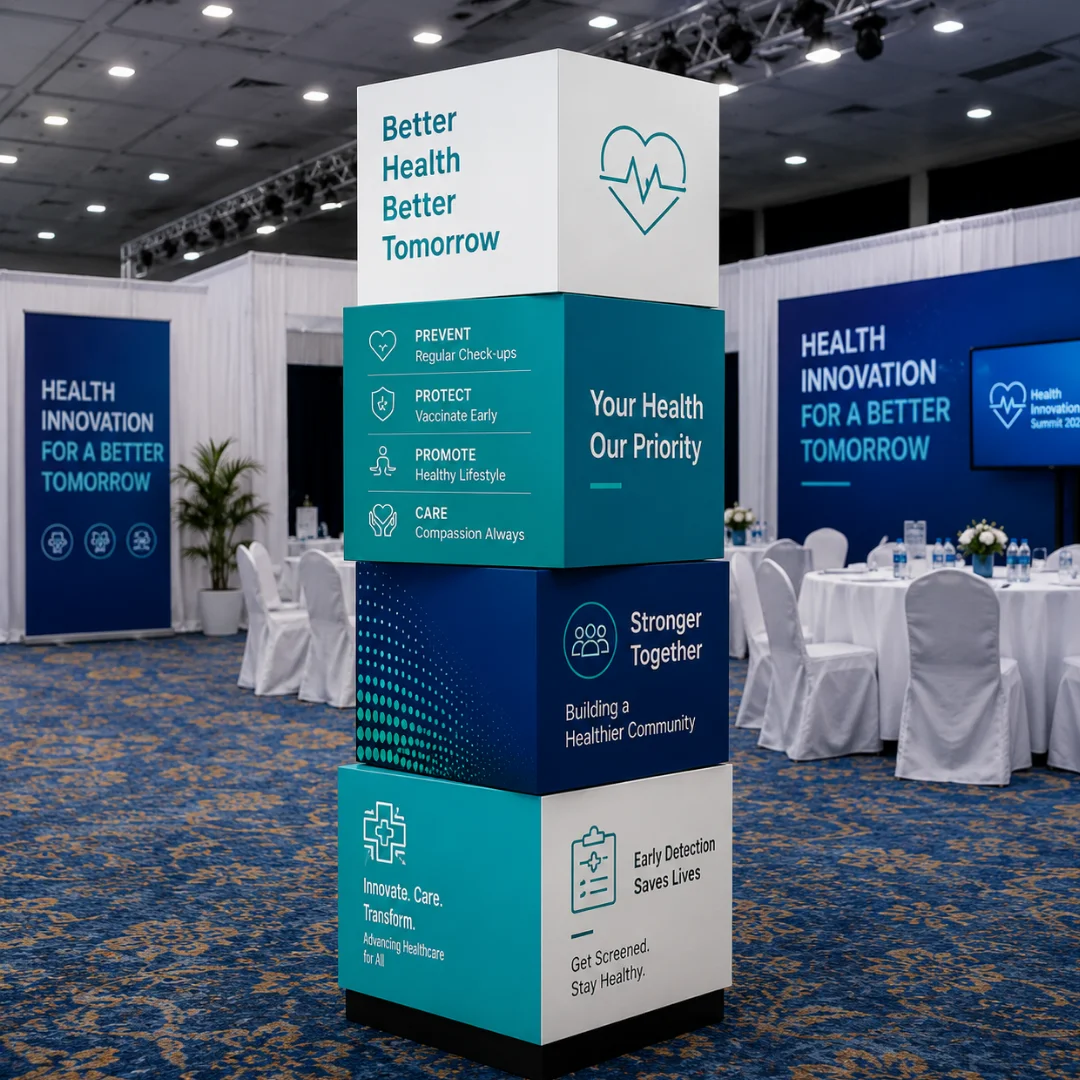 Promotional Display Cubes Printing & Branding in Dubai, UAE