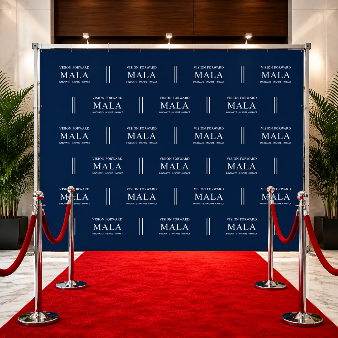 Step & Repeat Backdrop Printing in Dubai, UAE
