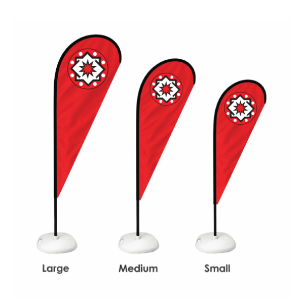 Teardrop Flags