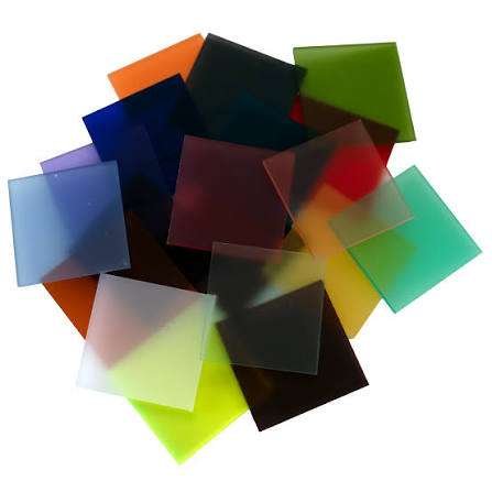 Tinted, Frosted and Colored Acrylic Options