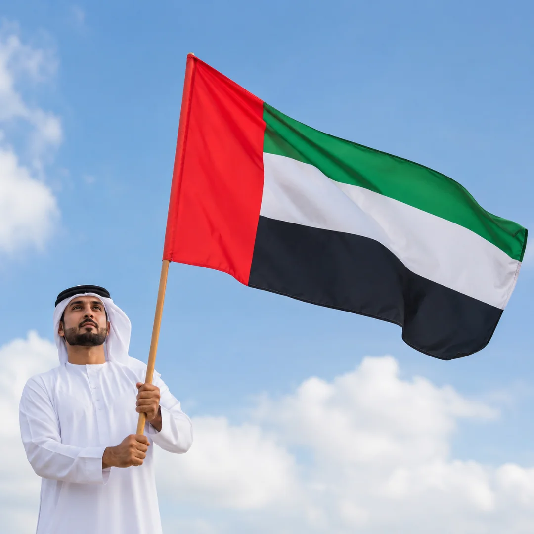 Hand Waving Pole Flags Dubai, UAE
