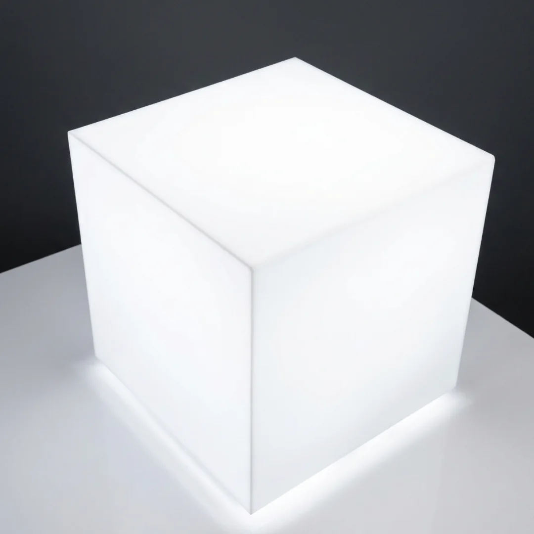 illuminated Acrylic Cubes