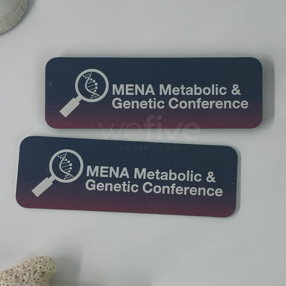 Custom Name Badges & Name Tags Printing in Dubai, Abu Dhabi, UAE