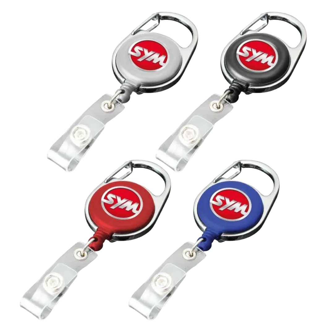 Carabiner Reel Badges