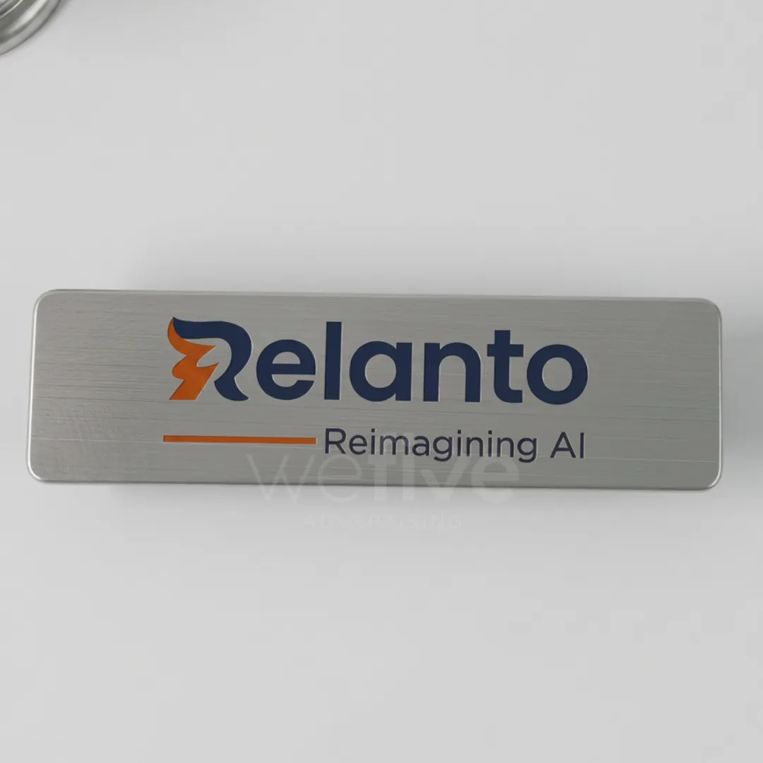 Corporate Metal Badges Printing in Dubai, UAE