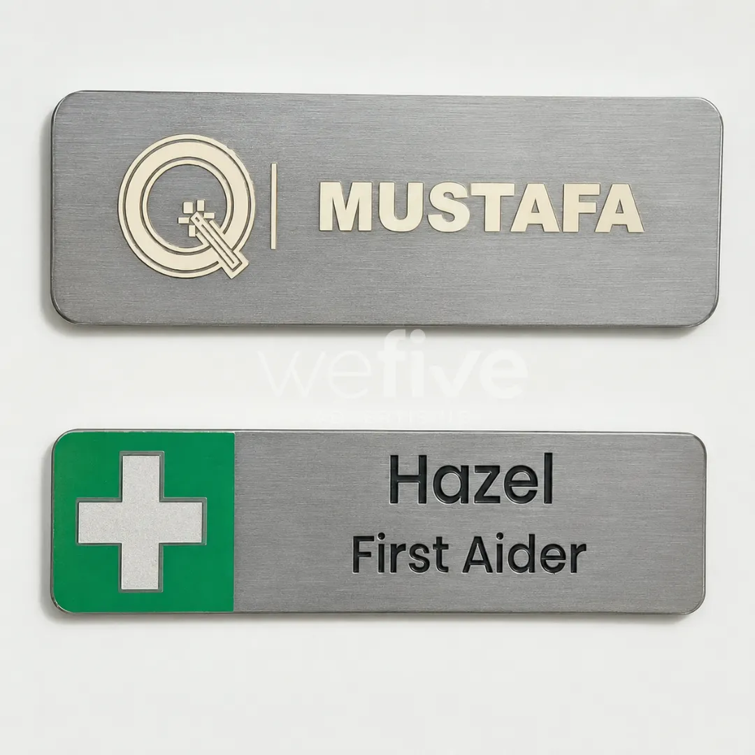 Corporate Metal Badges Printing in Dubai, UAE