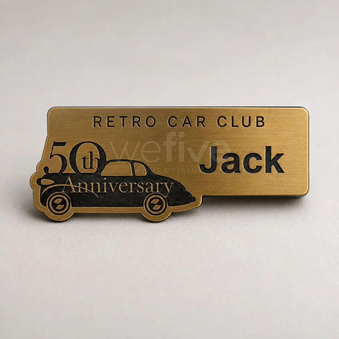 Customized Brass Badges printing in Dubai, Abu Dhabi, Sharjah, Ajman UAE