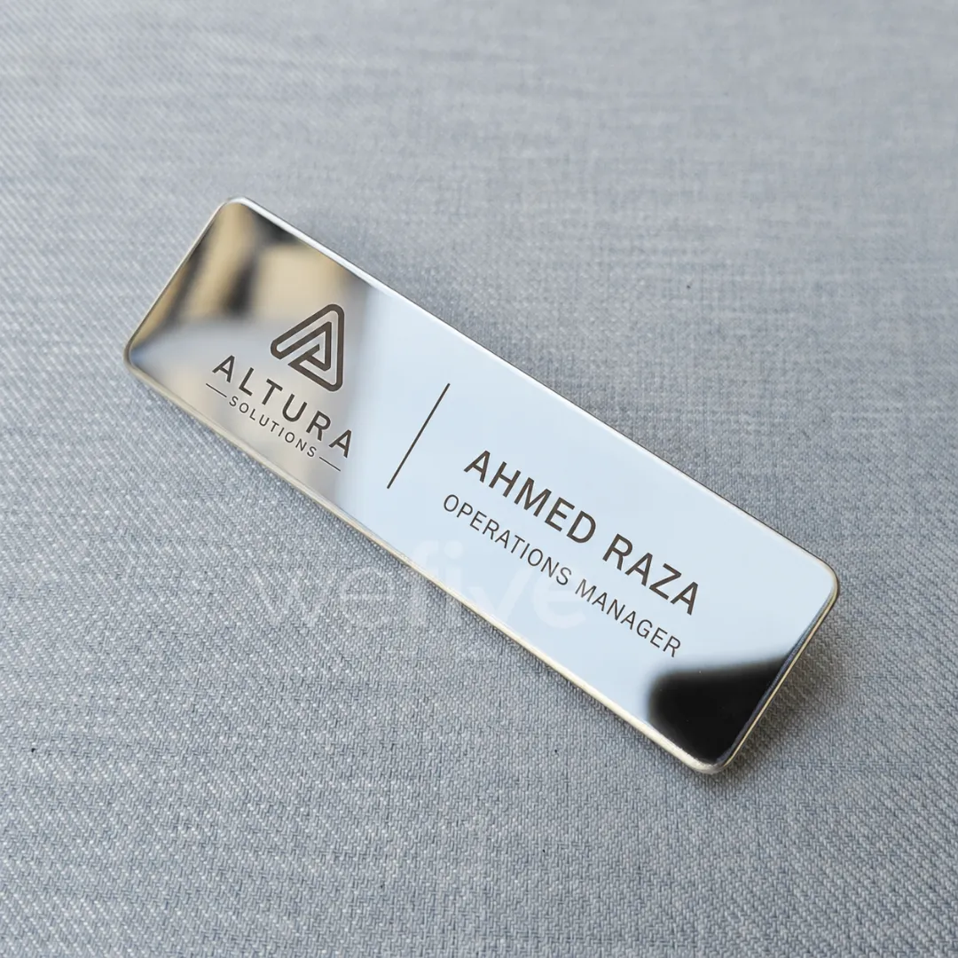 Custom Silver Plated Badges & Pins in Dubai, UAE
