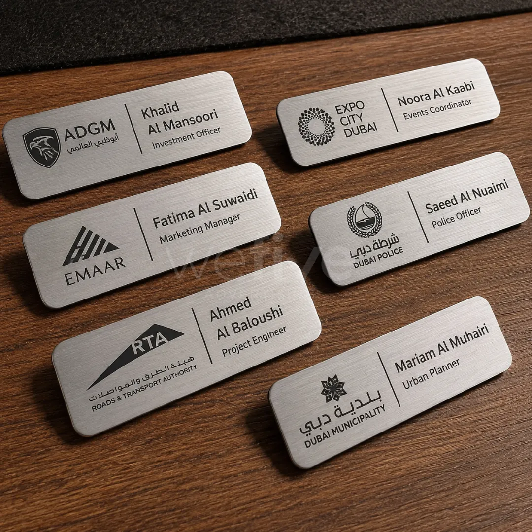 Custom Silver Plated Badges & Pins in Dubai, UAE