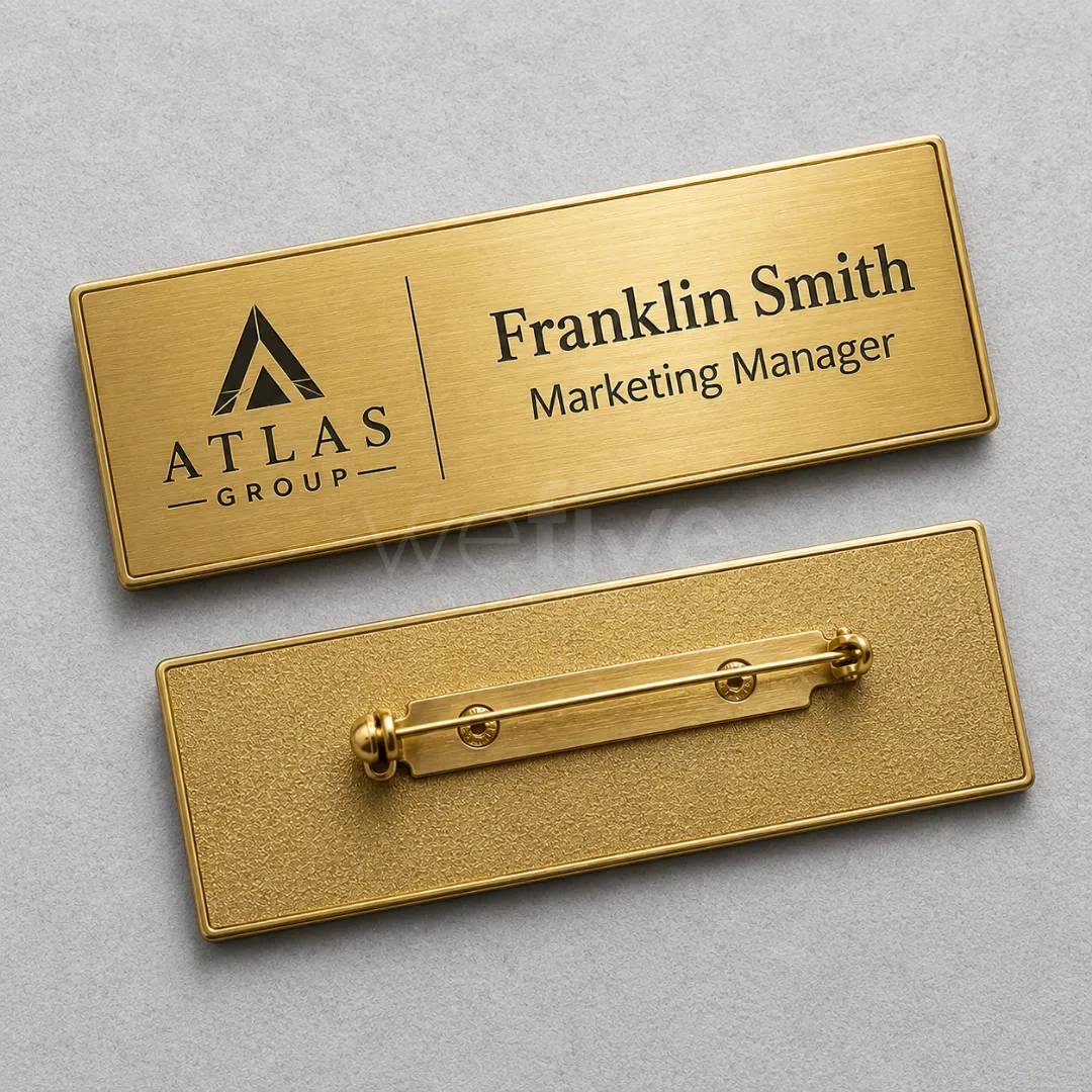 Customized Brass Badges printing in Dubai, Abu Dhabi, Sharjah, Ajman UAE