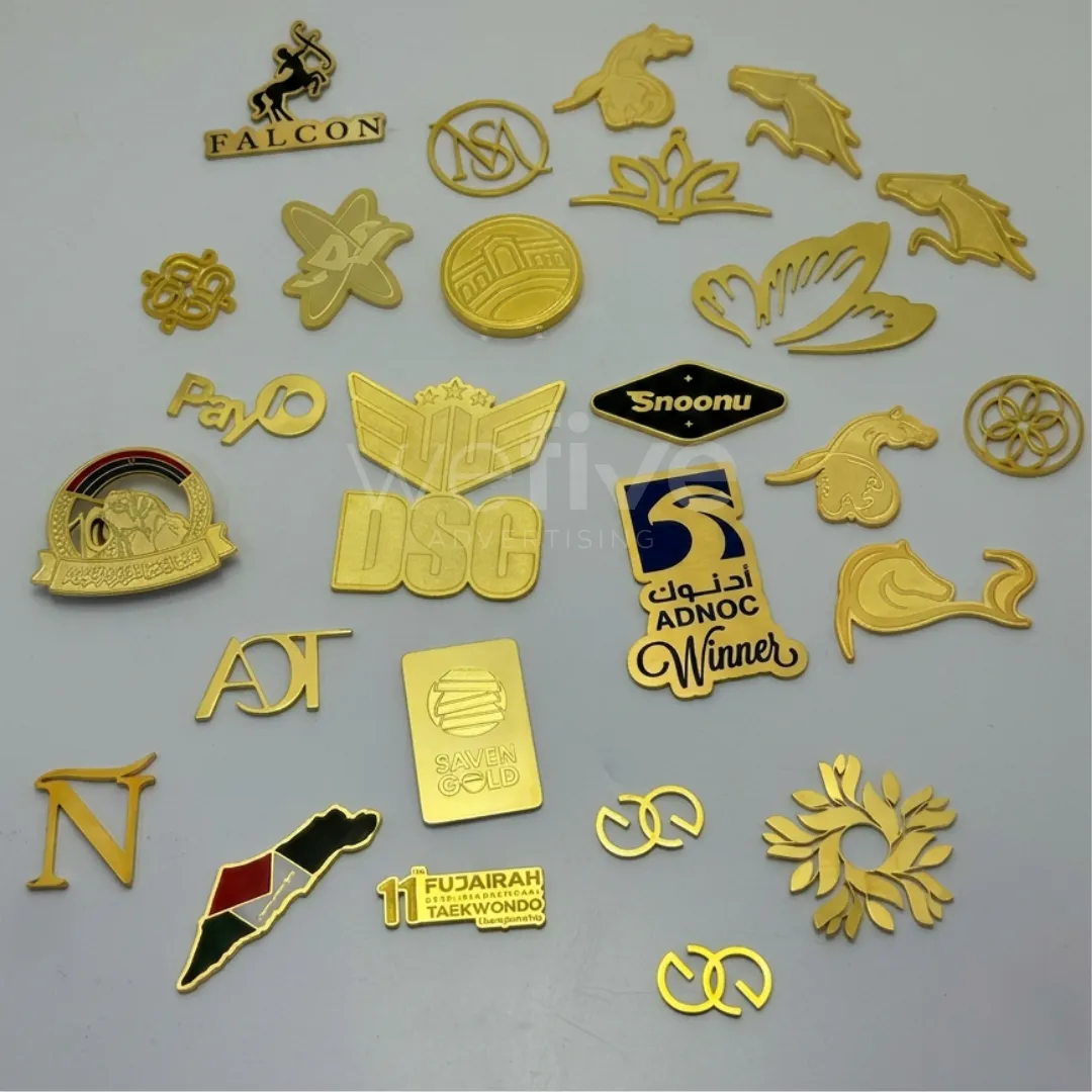 Gold Plated Badges Printing in Dubai, Ajman, Sharjah, UAE