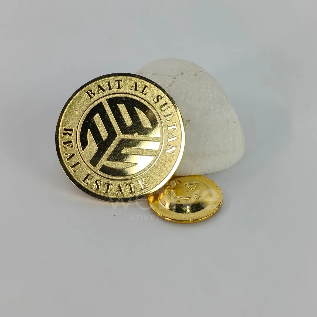 Gold Plated Badges Printing in Dubai, Ajman, Sharjah, UAE
