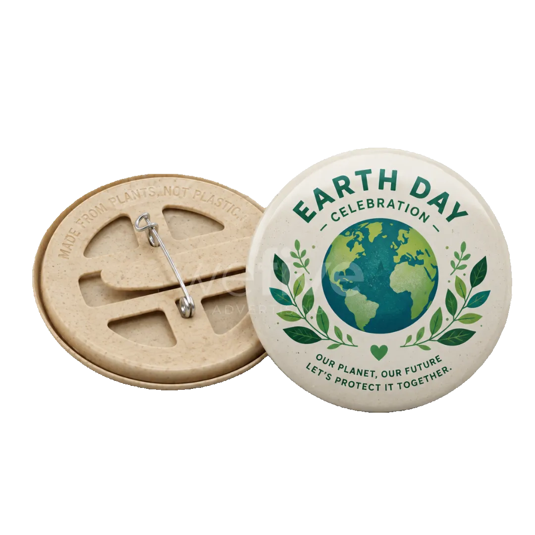 Custom Eco-Friendly Button Badges Printing in Dubai, Abu Dhabi, UAE