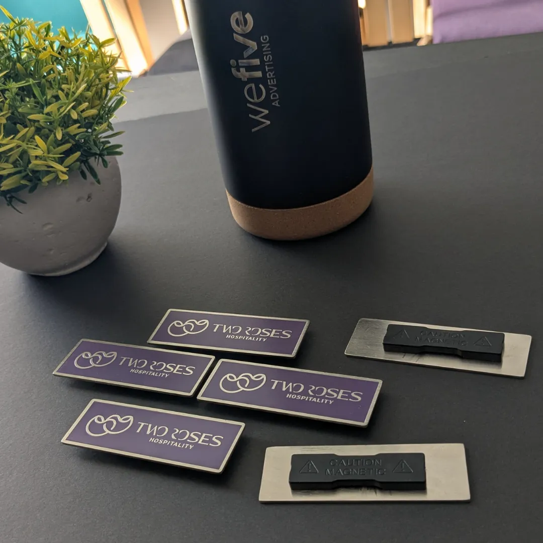 Magnetic Name Badges Printing in Dubai, Abu Dhabi, Ajman, UAE